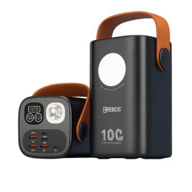 Imagem de Carregador Portátil Power Bank 60000mAh 100W Ultra Rápido Premium, Carrega Star-link Display Digital, Múltiplas Portas USB, Preto