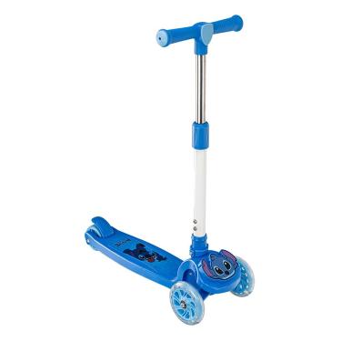 Imagem de Patinete 3 Rodas Led Stitch Disney Azul