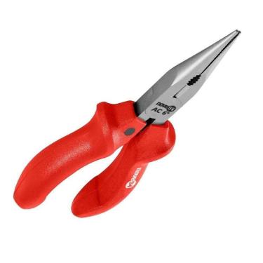 Imagem de Alicate Bico Meia Cana 6`` Reto Aço Carbono Polido Nove54