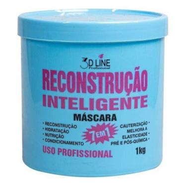 Imagem de Máscara Capilar Reconstrução Inteligente 7 Em 1 3d Line 1kg