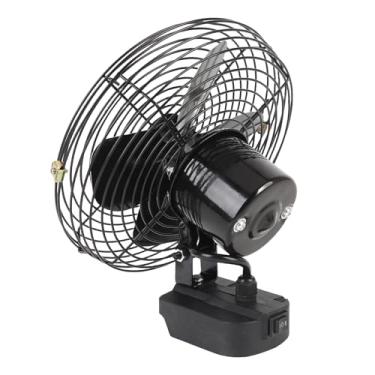 Imagem de Ymiko Ventilador Sem Fio de 8 Polegadas para BL1830 BL1840 BL1850 BL1860, Ventilador Elétrico Portátil de Bateria para Uso Externo Em Canteiros de Obras, Camping e áreas de Piscina