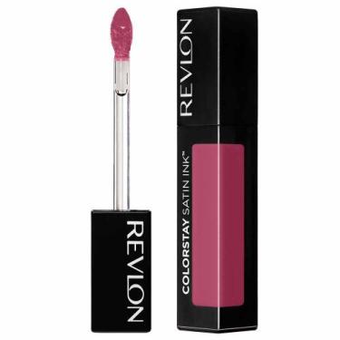 Imagem de Batom Líquido Revlon Colorstay Satin INK, Your Majesty