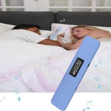 Imagem de Alto-falante embaixo do travesseiro para dormir, alto-falante Sleepbar embaixo do travesseiro, alto-falante de almofada de áudio com máquina de ruído branco, mini alto-falante portátil para viagens