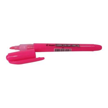 Imagem de Caneta Marca Texto Lumi Color 200-SL Pilot Cores Neon Chanfrada, Rosa