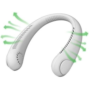 Imagem de Mini Ventilador De Pescoco Duplo Com Bateria Recarregavel PESCOÇO - CO