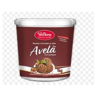 Imagem de Recheio De Chocolate Ao Leite Com Avelã 1,01Kg - Vabene