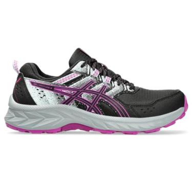 Imagem de ASICS Tênis de corrida feminino Gel-Venture 9, Preto/Magenta Negrito, 6.5