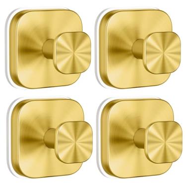 Imagem de BKV Ganchos de ventosa para chuveiro, ganchos de chuveiro resistentes para parede de banheiro, janelas de vidro, portas lisas para pendurar toalhas, roupões, casaco, gancho reutilizável para grinaldas