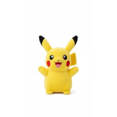 Imagem de Pelúcia Pikachu 20Cm Antialérgica Presente Infantil Pokémon - Pelucia
