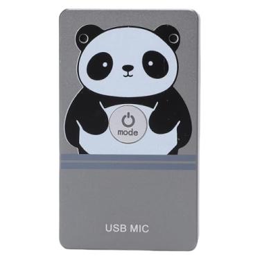 Imagem de Dpofirs Microfone USB para Jogos para PC, Microfone de Mesa para Transmissão Ao Gaming de Gravação, 360 Coleta de Som Omnidirecional (Meteorito cinza)