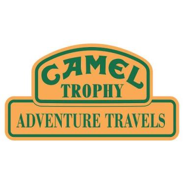 Imagem de Emblema Adesivo Camel Jeep Willys Renegade Cherokee 8x15 - Cromo Sign