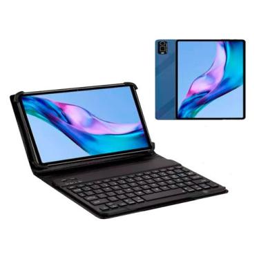 Imagem de Tablet 10,1 Easytech 128GB 6GB RAM  Teclado, capa, Slot para chip, And