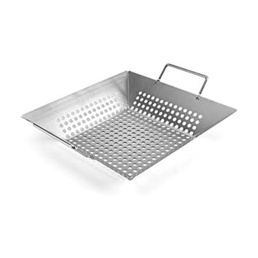 Imagem de Farberware Topo de arame quadrado para churrasco 5275955, 1 unidade (pacote com 1), aço inoxidável