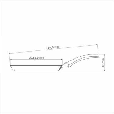 Imagem de Panquequeira Tramontina Turim 18cm Vermelha, 3