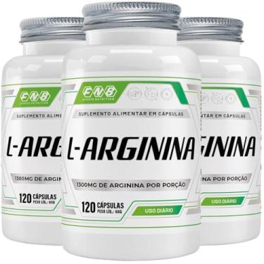 Imagem de Kit 3x L-Arginina 1300mg 120 cápsulas - FNB Sports