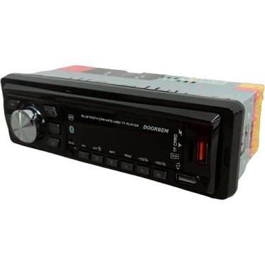 Imagem de Radio Mp3 Bluetooth Usb2 Aux Micro Sd Marca Doorbem - AMC, PRETO
