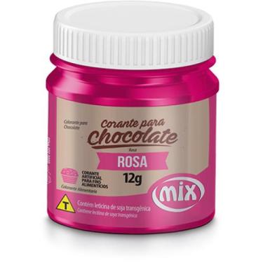 Imagem de Corante Em Gel P/ Chocolate Rosa 12g Mix - MIX Ingredientes