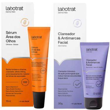 Imagem de Kit Clareador Facial Antimarcas e Sérum Area dos Olhos Labotrat