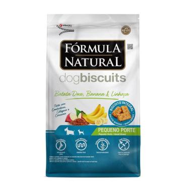 Imagem de Biscoito Fórmula Natural Cães Porte Pequeno Batata Doce, Banana & Linhaça 250g
