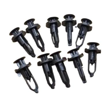 Imagem de Grampo Presilha Parachoque Tras/Diant. Corolla/Etios/Yaris/SW4/ Rav4/Prius/Fielder/ 10unidades