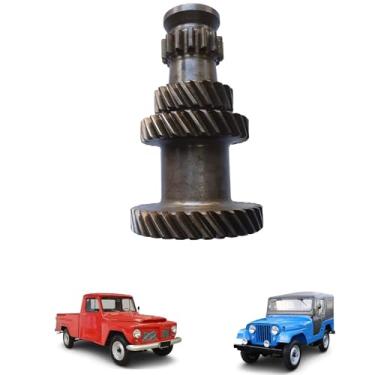 Imagem de Carretel Do Câmbio 3 Marchas Sincronizado Willys Rural F 75 Ford Willys