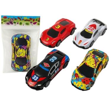 Imagem de Kit Carrinhos de Fricção Coloridos Brinquedo Infantil Ideal para Lembrancinhas e Brindes (5)