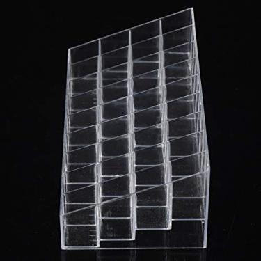 Imagem de ZJchao Organizador de Batom, Porta-chapstick, Estojo de Batom, 36 Grades, Organizador de Escova de Unhas, para Brilho Labial, Tubos de