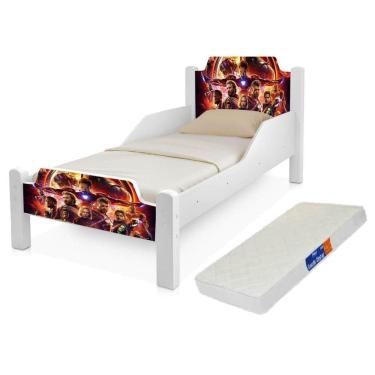 Imagem de Mini Cama Infantil do Homem de Ferro mais Colchão