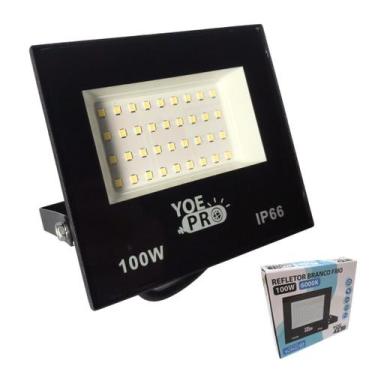 Imagem de Refletor Projetor 100W 6000k branco frio YOE PRO