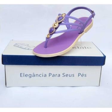 Imagem de Sandália Rasteirinha faminina linda, para presente de mãe, namorada, e
