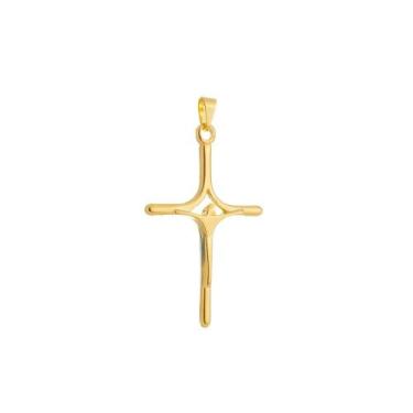 Imagem de Pingente Dourado Crucifixo - KOZLO, Unica, U