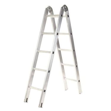 Imagem de Escada Em Alumínio 8 Degraus 2,22 Metros De Altura Total