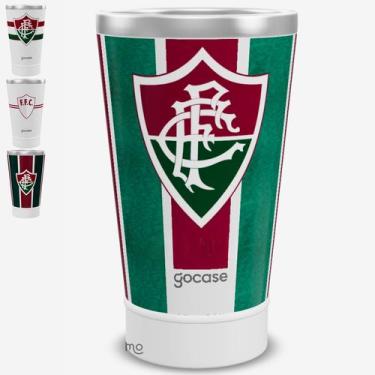 Imagem de Copo Térmico GOCASE Vibe 470ml do Fluminense, Uniforme 25.1 Tri Mundia