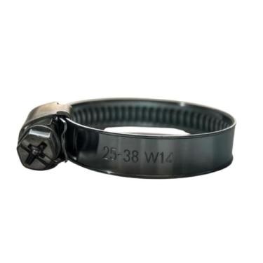 Imagem de Kit 10 Abraçadeira 25x38 Rosca sem fim aço carbono fita 9mm - Mestre d