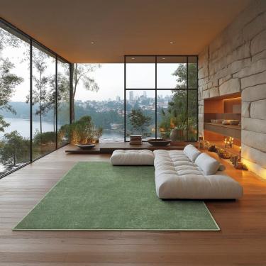 Imagem de Tapete Tufting Ecletik 200cm X 250cm VERDE SELVA