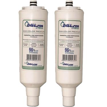 Imagem de Kit 2 Filtro Refil Compatível Purificador Colormaq Premium