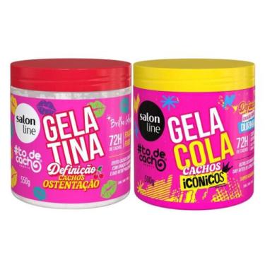 Imagem de Kit Gelatinas todecacho Fixação Extrema e Brilho - Salon Line, Rotina 