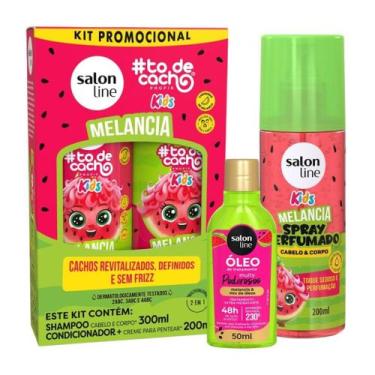 Imagem de Rotina, Nutrição e Proteção: Kit Multy Kids, Óleo Trat. 50ml e Spray M