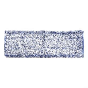 Imagem de Almofada de microfibra para pisos laminados de azulejo de pedra de madeira compatível com esfregões Bona Family Bloqueio eletrostático de pelos de animais de estimação almofada de pano de limpeza