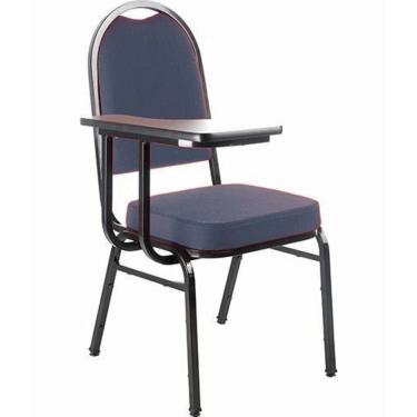 Imagem de Cadeira Universitária para Auditório Linha Hotel Azul