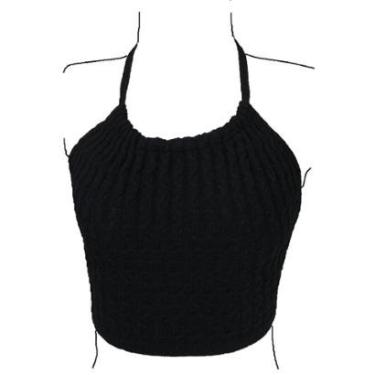 Imagem de Blusa Cropped Frente Única Top - Mod Trança-Feminino
