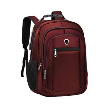 Imagem de Mochila Escolar Masculina Feminina Bolsa Executiva Espaço Para Notebook Porta Garrafa-Masculino