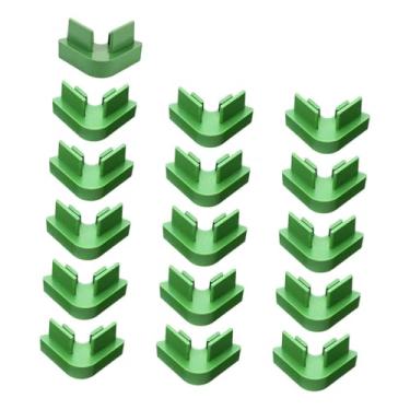 Imagem de Baoblaze Conjunto de 16 Bandejas Empilháveis ​​para Liofilizador, Bandejas Reutilizáveis ​​para Armazenamento de Alimentos Desidratados em Armários de Cozinha, Verde