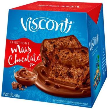 Imagem de Panettone Visconti Mais Chocolate 450g
