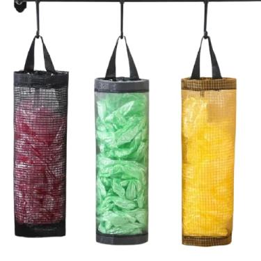 Imagem de 10 Puxa Saco Organizador Porta Sacolas Plásticas De Cozinha
