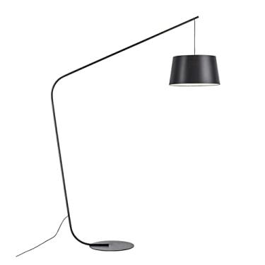 Imagem de Luminária de chão Moderno e minimalista criativo preto lâmpada de pesca hotel showroom sala estar sofá chão quarto cabeceira (sem fonte luz)