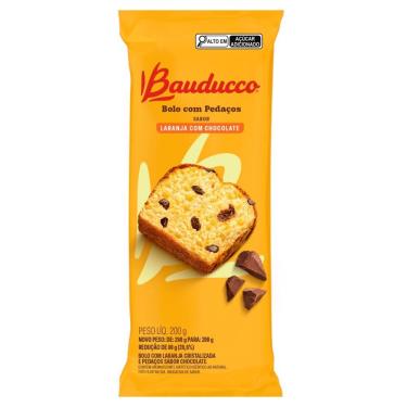 Imagem de Bolo Bauducco Laranja com Pedaços de Chocolate 200g