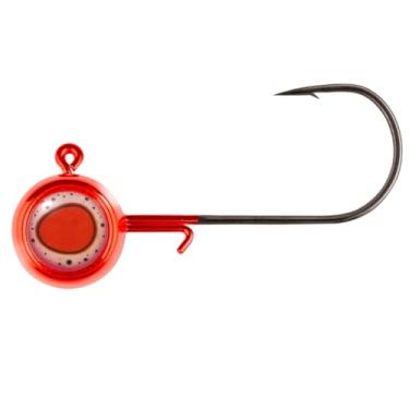 Imagem de Northland Fishing Tackle Deep Vee Jig - Design de quilha de precisão para afundamento rápido e rastreamento reto, laranja metálico, 14 g