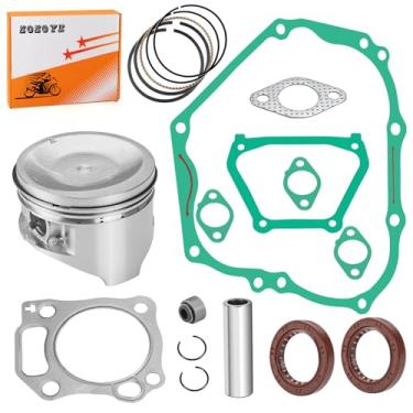 Imagem de Para carrinho de golfe Yamaha 4 Motor Cycle G21 G22 G27 G28 YTF-1 YTF-2 YDR-A 2001-2025 357cc KIT DE RECONSTRUÇÃO DO MOTOR 0,25 mm Grande Pistão e Anéis Vedações Vedações