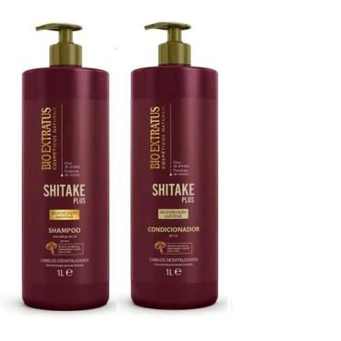 Imagem de Bio Extratus Shitake Plus (Kit Shampoo + Condicionador 1L)